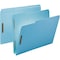 Smead Fastener Folder, 2" Exp, 1/3-cut Tab, Letter, 25/BX, BE PK SMD15001 - alternate 1
